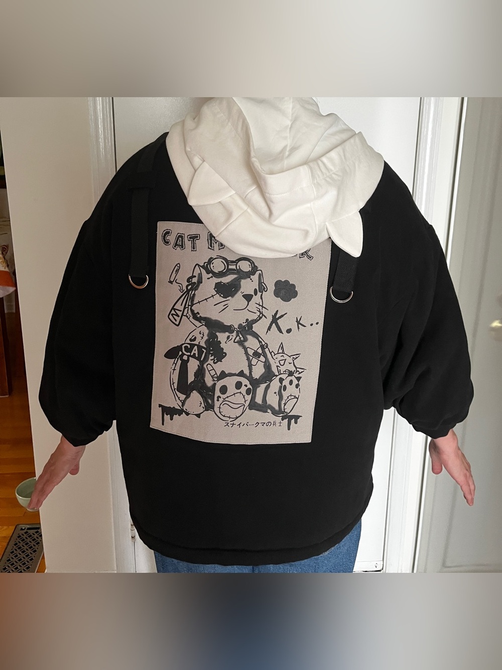 Cat Monster Black Alternative Jacket